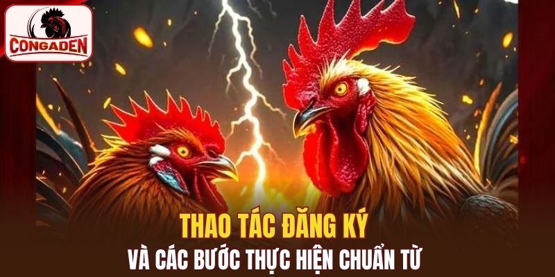 Thao tác đăng ký và các bước thực hiện chuẩn từ 